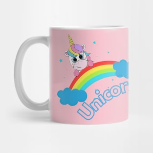 Rainbow Unicorse Mug